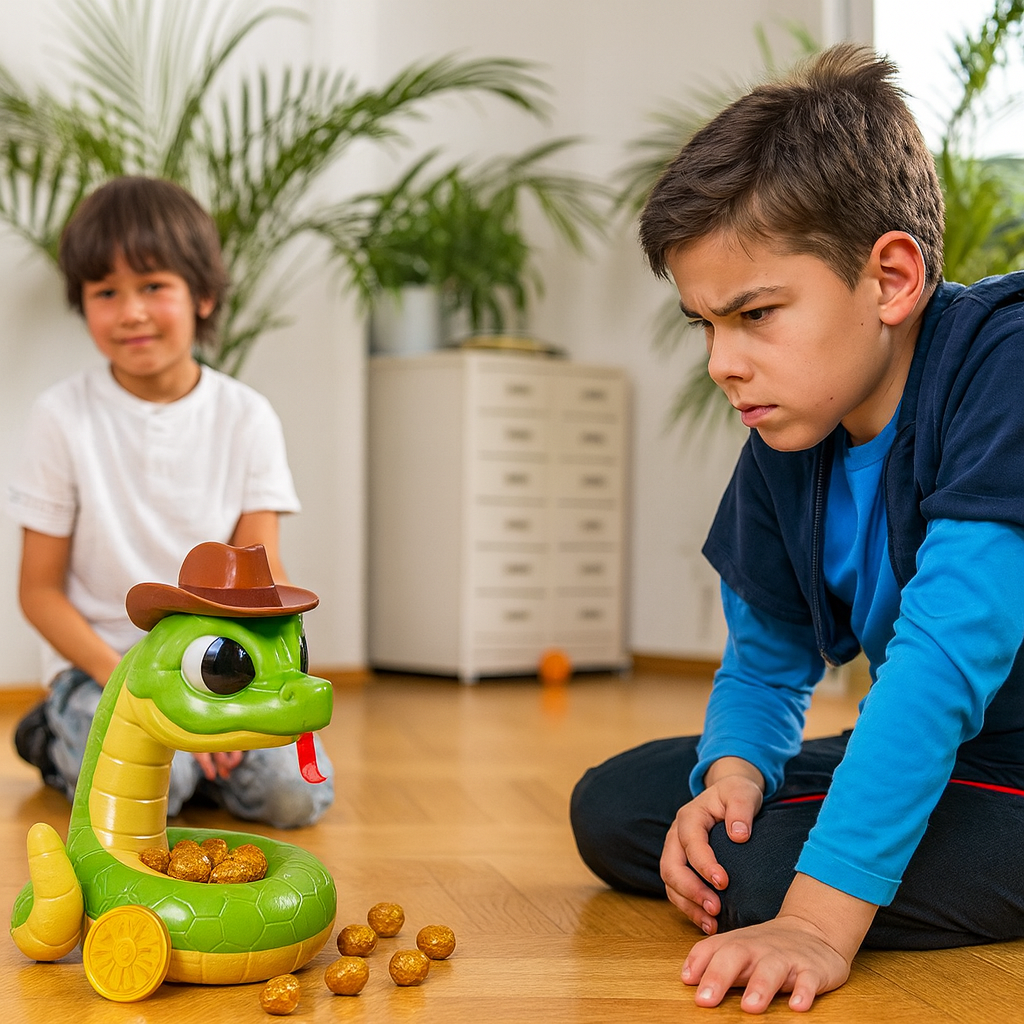 SlangeSkat™ – Det spændende familiespil for modige skattejægere