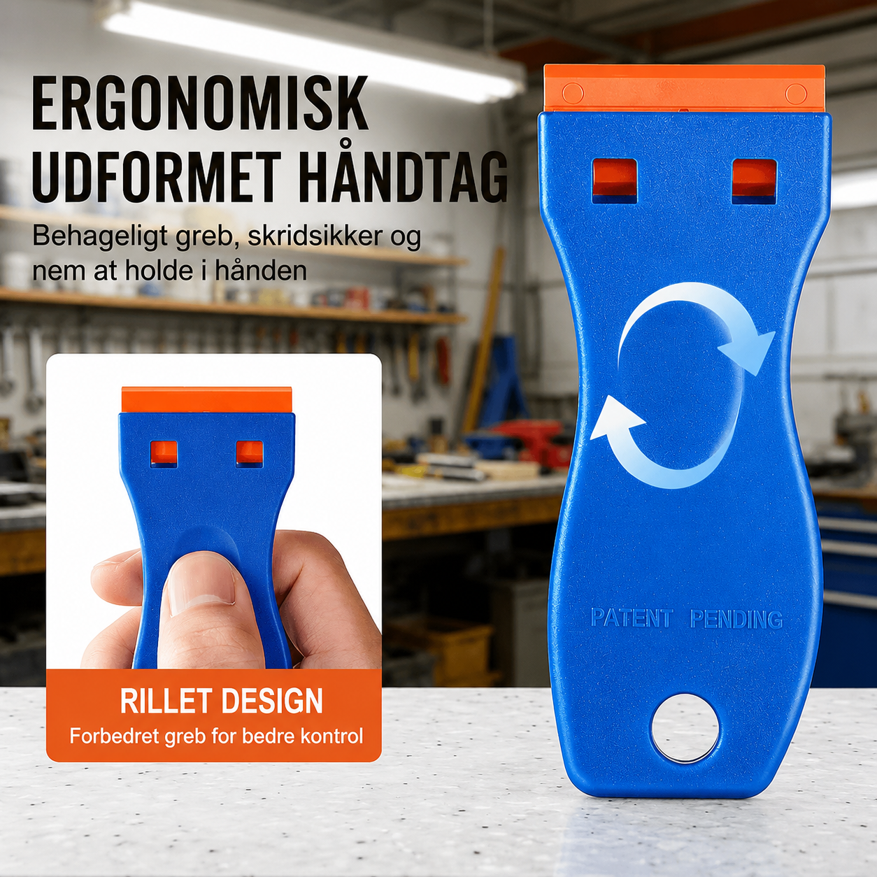SkrabeFri™ – Fjerner rester uden ridser