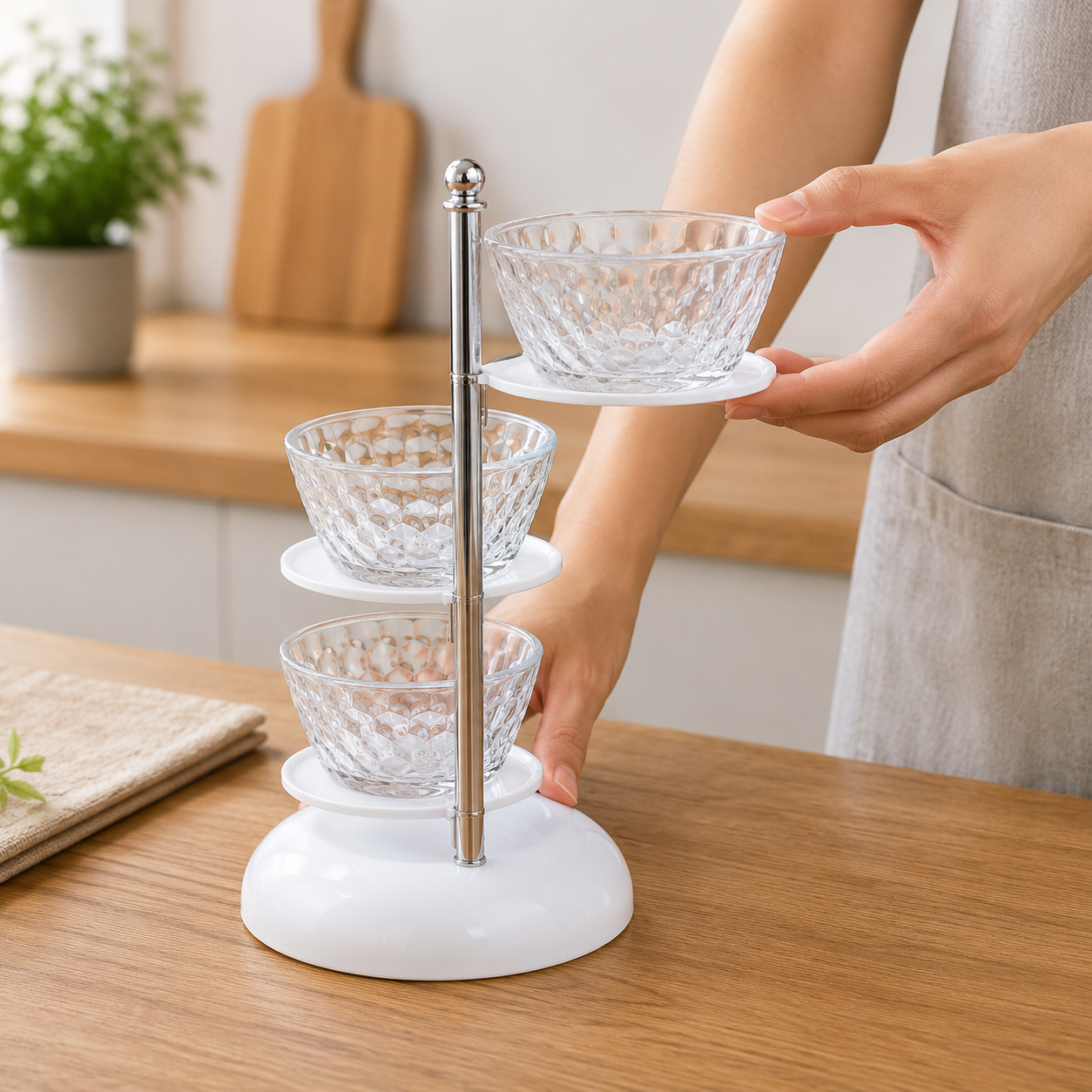 KrydderiTårn™ 360 – Elegant orden og hurtig adgang til dine krydderier