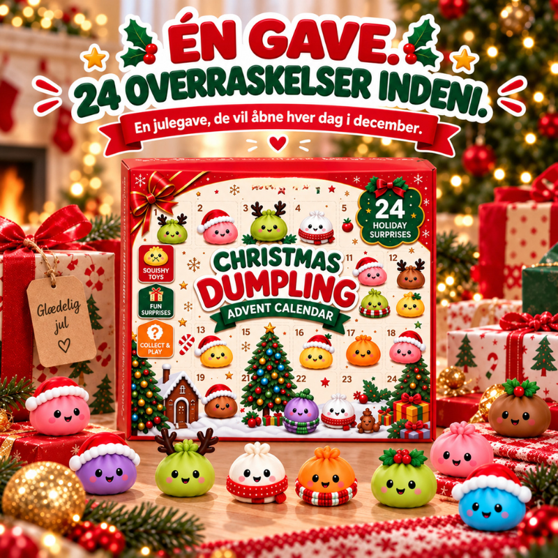 DumplingJul™ – 24 bløde overraskelser frem mod jul