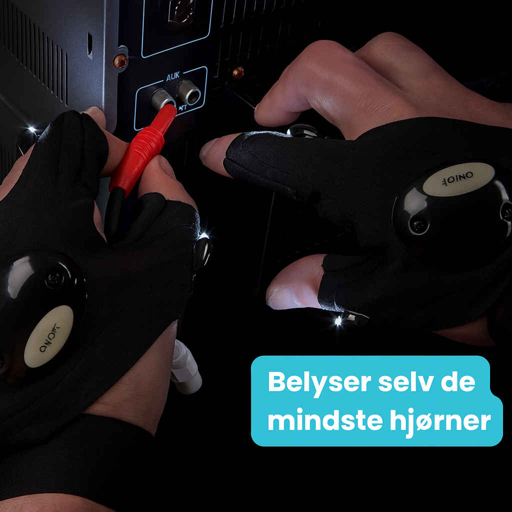 FingerLys™ -Lys præcis dér, hvor du har brug for det.