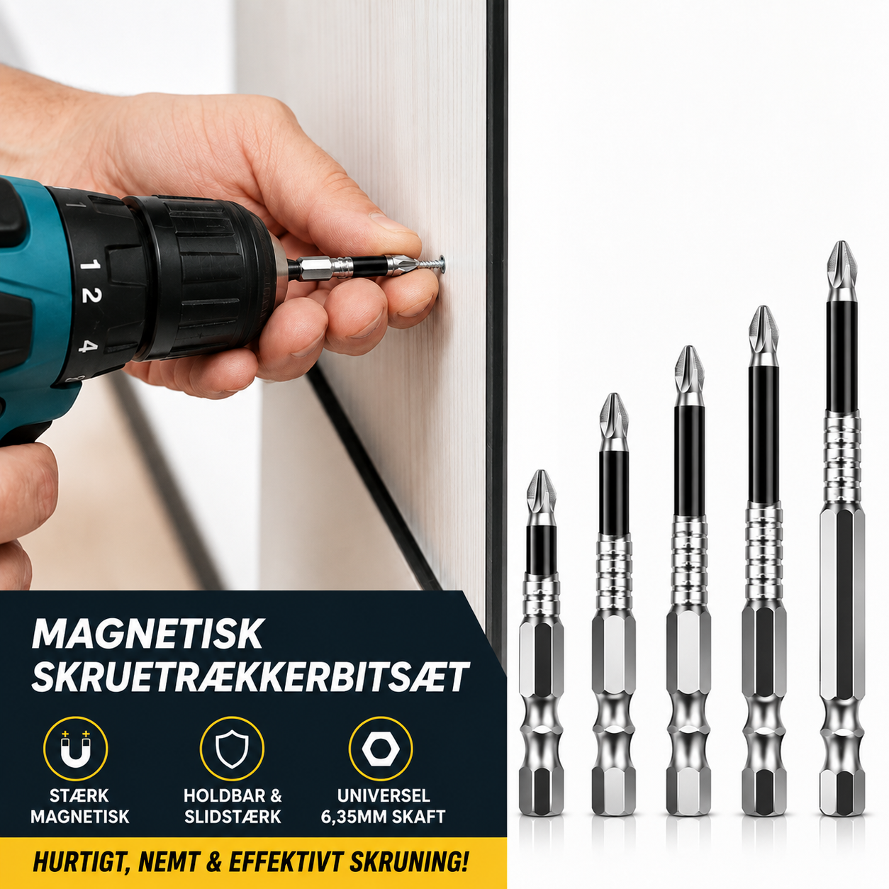 GripBit™ – Maksimalt greb i hver skrue