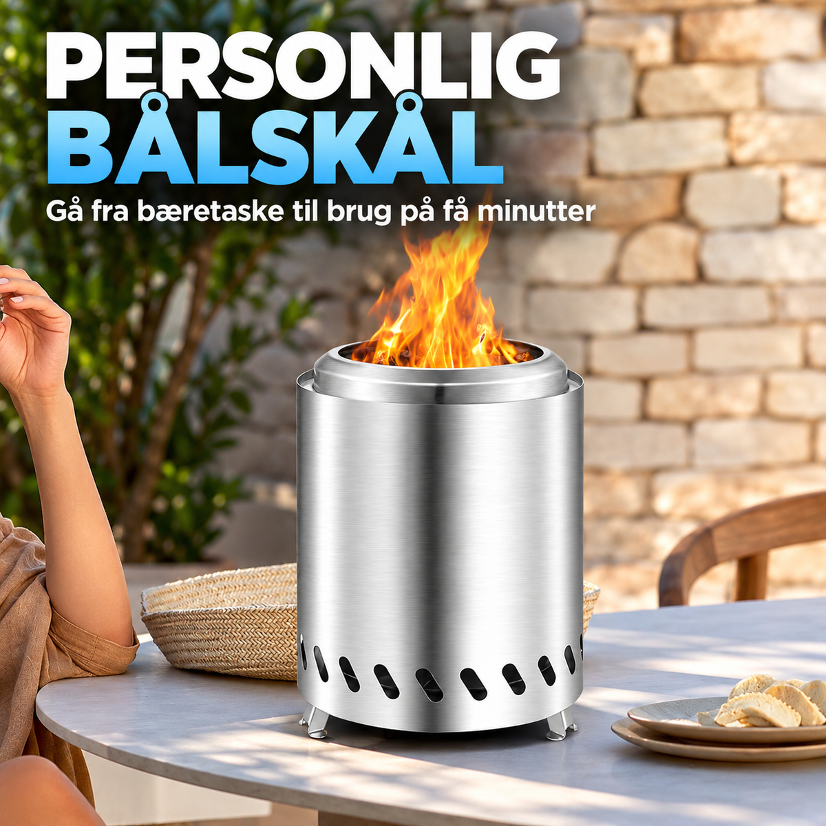 BordFlamme™ – Skab hygge og varme med et elegant bordbål