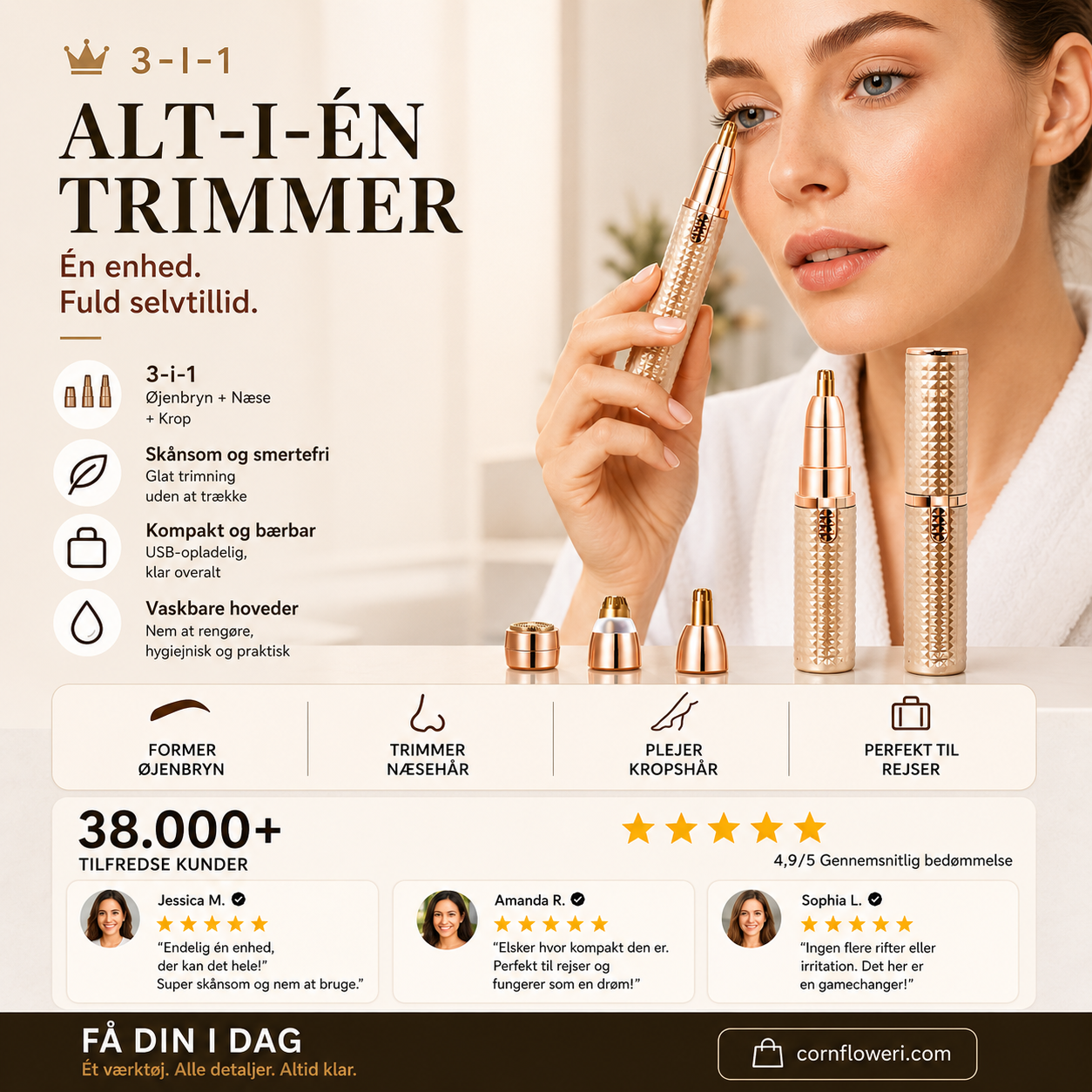 PerfektBryn™ – Form perfekte bryn uden smertefuld plukning