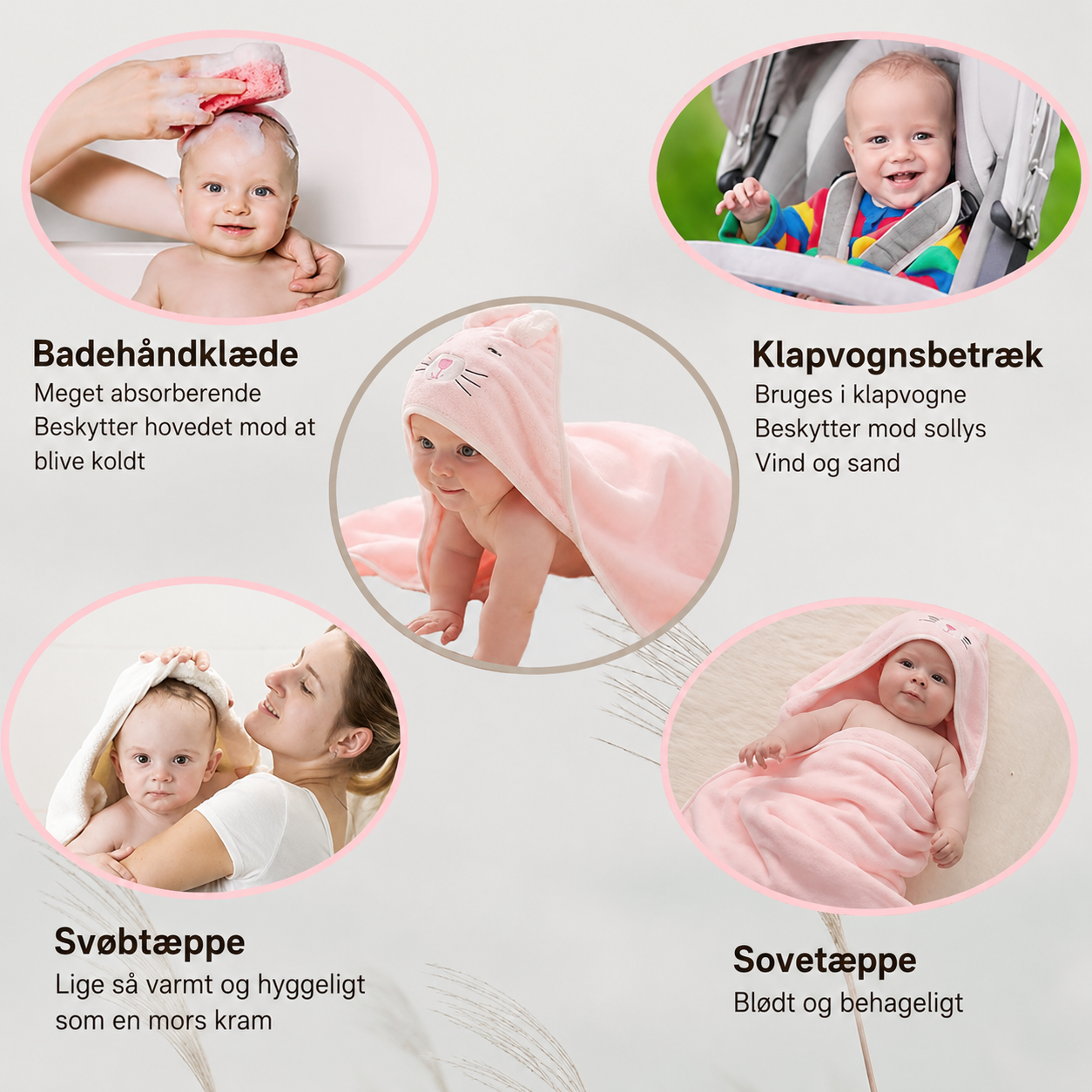 BamseHætte™ – Blød varme efter hvert bad