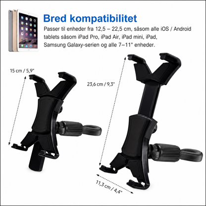 RoadView™ Tablet- & Mobilholder til Bil – Gør køreturen roligere med underholdning på bagsædet