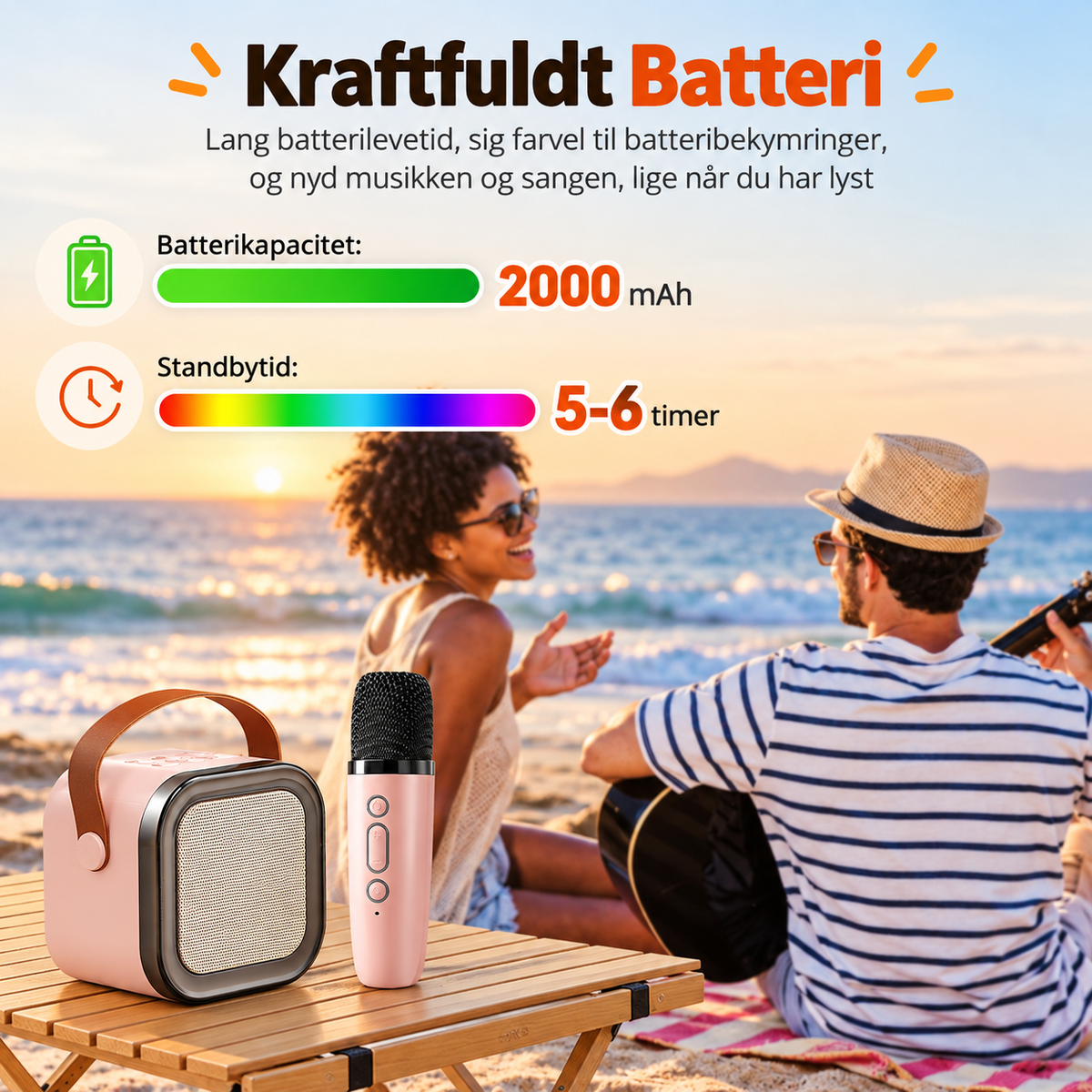 SangMagi™ – Gør enhver dag til en fest med karaoke og 2 trådløse mikrofoner