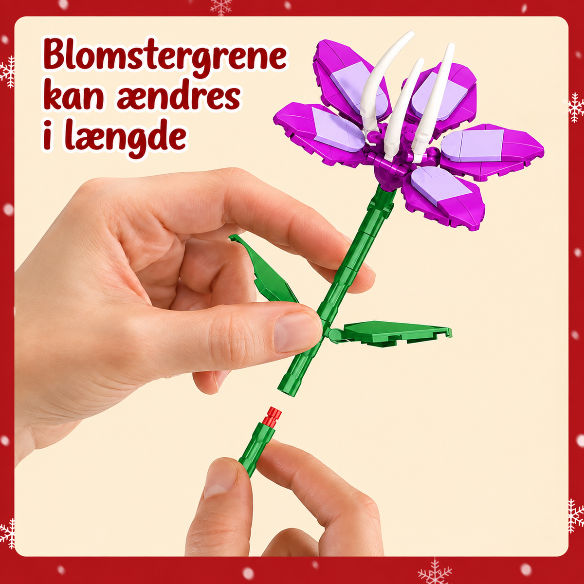 BlomsterJul™ – Byg en smuk buket med 24 magiske juleoverraskelser