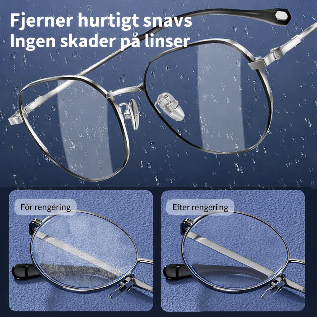 BrilleKlar™ – Krystalklare briller uden striber