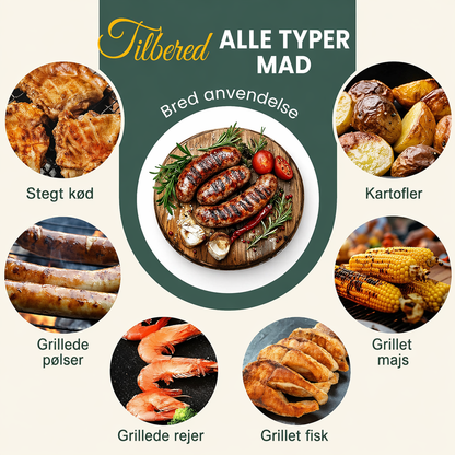 GrillMester™ Pølkeholder – Perfekt grillning uden besvær (og med et smil)