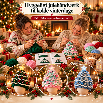 JuleHygge™ – Hækl din egen hyggelige juletræshue