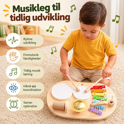 MusikMagi™ – Montessori-musikbord, der stimulerer barnets kreativitet og musikglæde