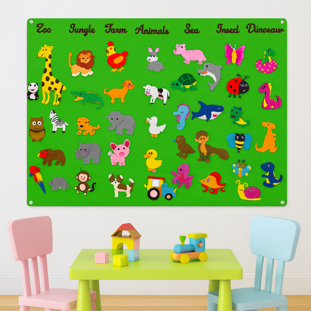 DyreEventyr Tavle™ – Leg, lær og skab dine egne dyrehistorier