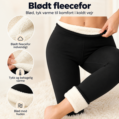 VinterBlød™ – Hold benene varme hele vinteren med bløde, fleeceforede leggings