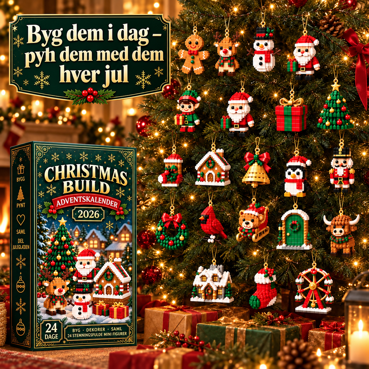 BygJul™ – Byg en ny julefigur hver dag frem mod jul