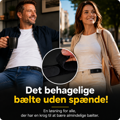 FlexBælte™ – Sidder perfekt uden huller og besvær