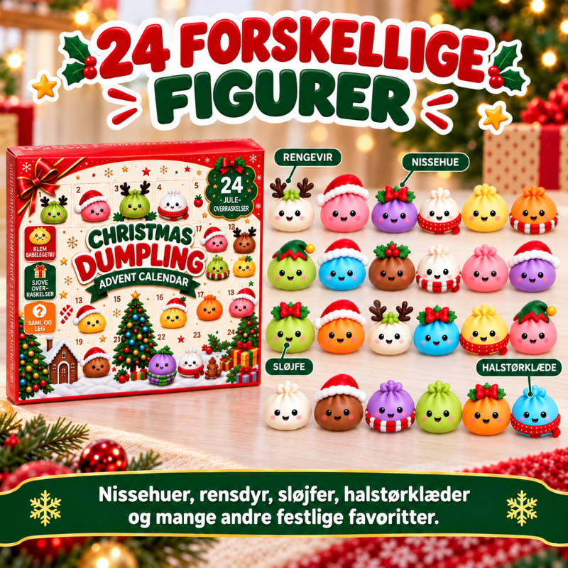 DumplingJul™ – 24 bløde overraskelser frem mod jul