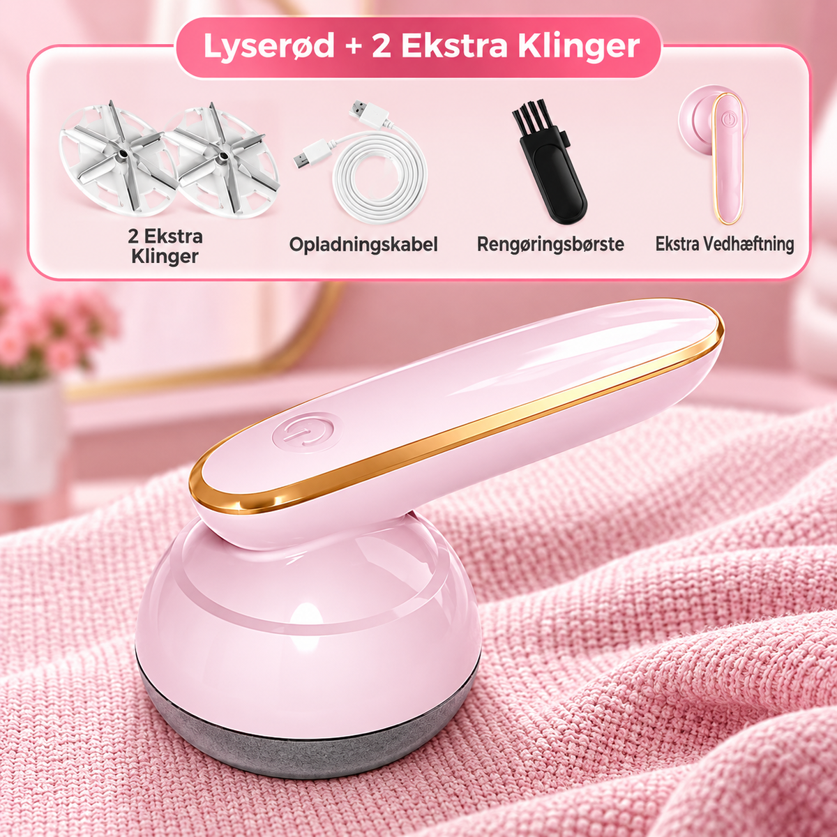 FnugFri™ – Fjern fnug og fnuller nemt, og giv dit tøj nyt liv igen