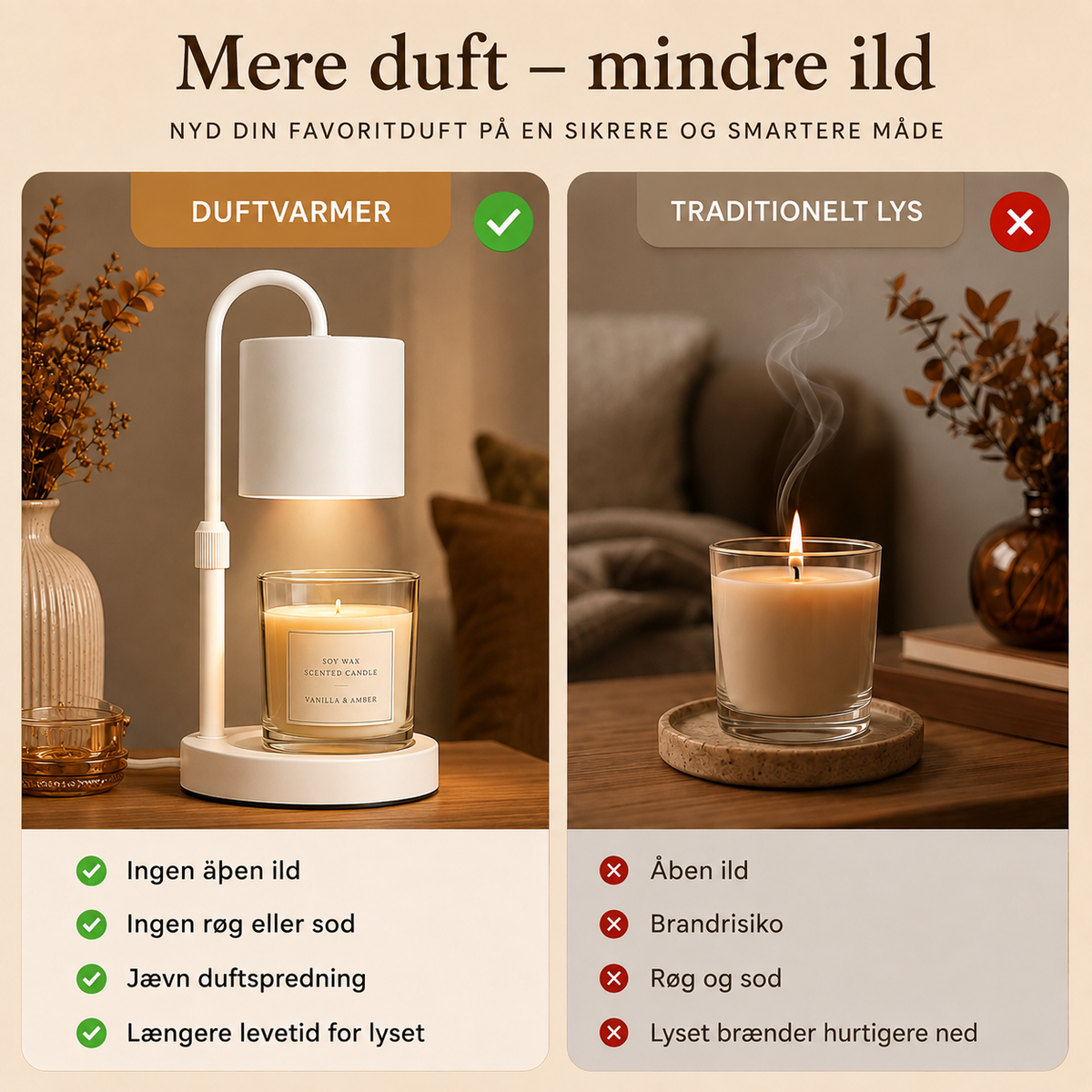 DuftGlød™ – Nyd duften og hyggen uden åben ild