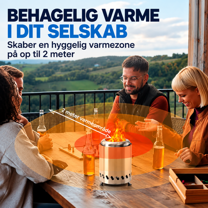 BordFlamme™ – Skab hygge og varme med et elegant bordbål