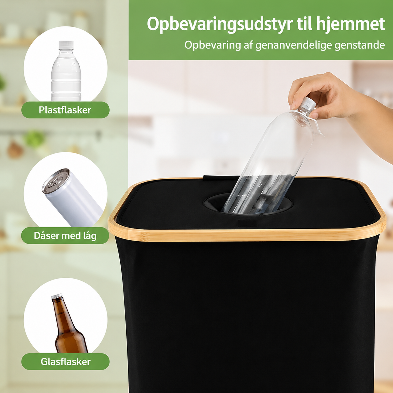 EcoSort™ – Gør genbrugsrod til stilfuld organisering