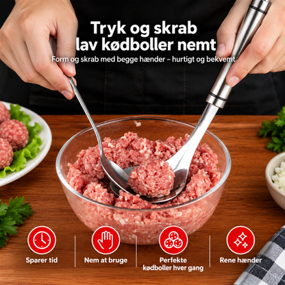KødKlar™ | Perfekte kødboller på få sekunder