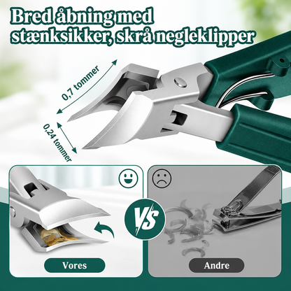 NegleLet™ – Klip tykke og hårde negle nemt med den ergonomiske negleklipper