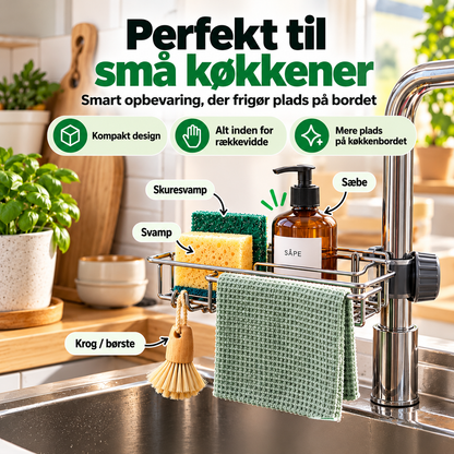 VaskOrden™ – Hold svampe og opvaskeredskaber samlet ved vasken