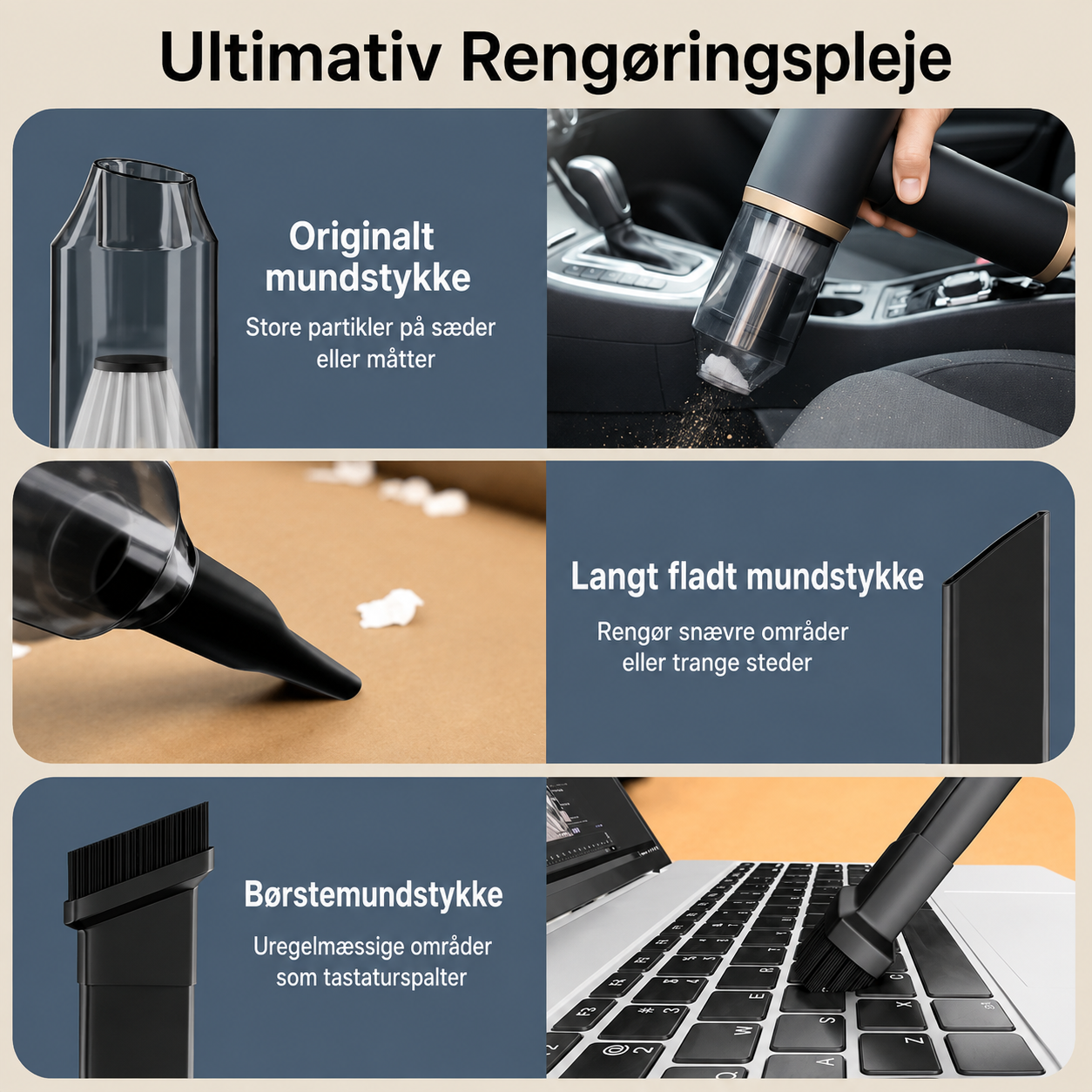 MiniSug™ – Den smarte løsning til små rengøringsopgaver.