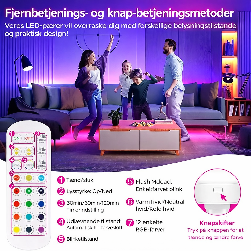 StemningsLys™ - Skab den rette stemning præcis hvor du vil