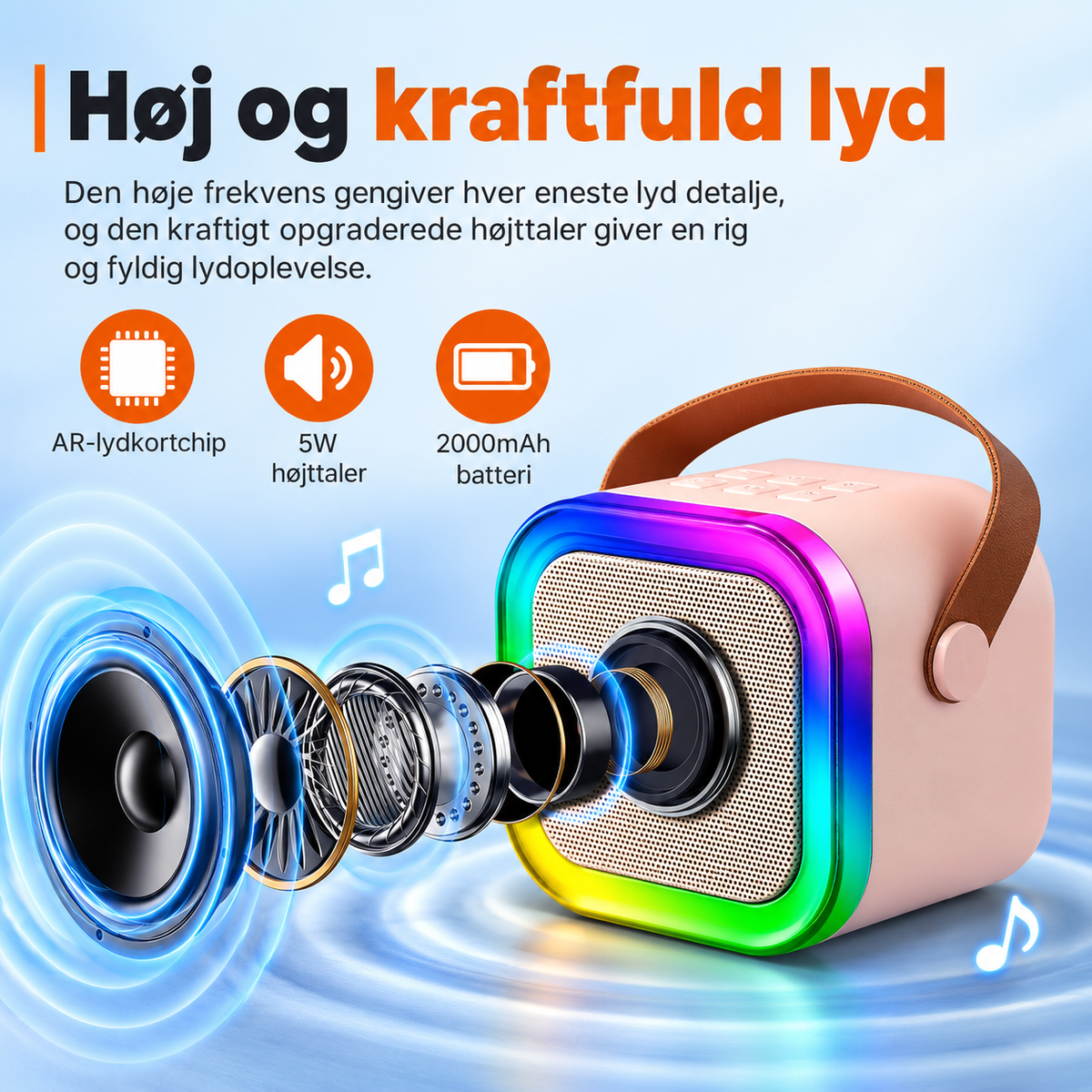 SangMagi™ – Gør enhver dag til en fest med karaoke og 2 trådløse mikrofoner