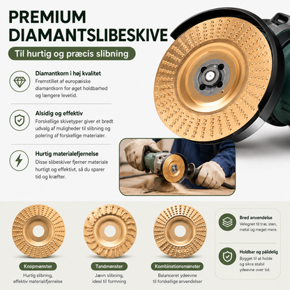 WoodForge™ Pro Kit - Forvandl din vinkelsliber til et præcisionsværktøj