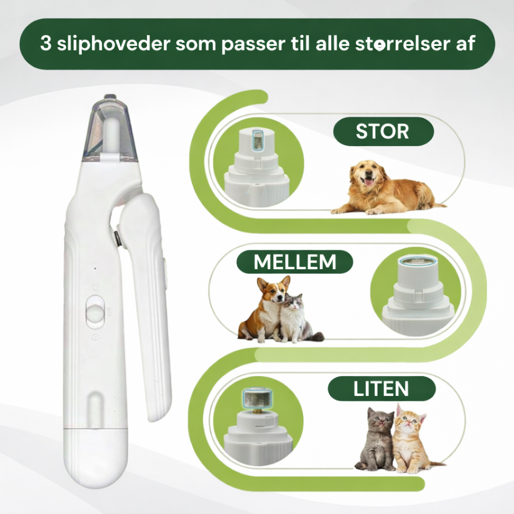 PoteKlip™ - Skånsom negleklipning – tryg og stressfri for dit kæledyr 🐾✂️
