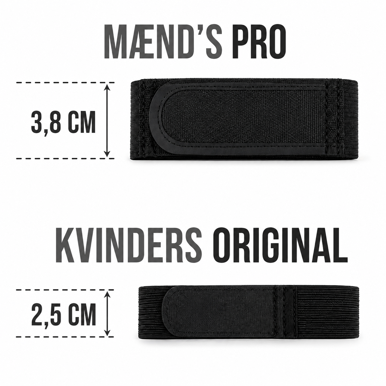 KomfortBælte™ - Hold bukserne oppe uden spænde og uden besvær