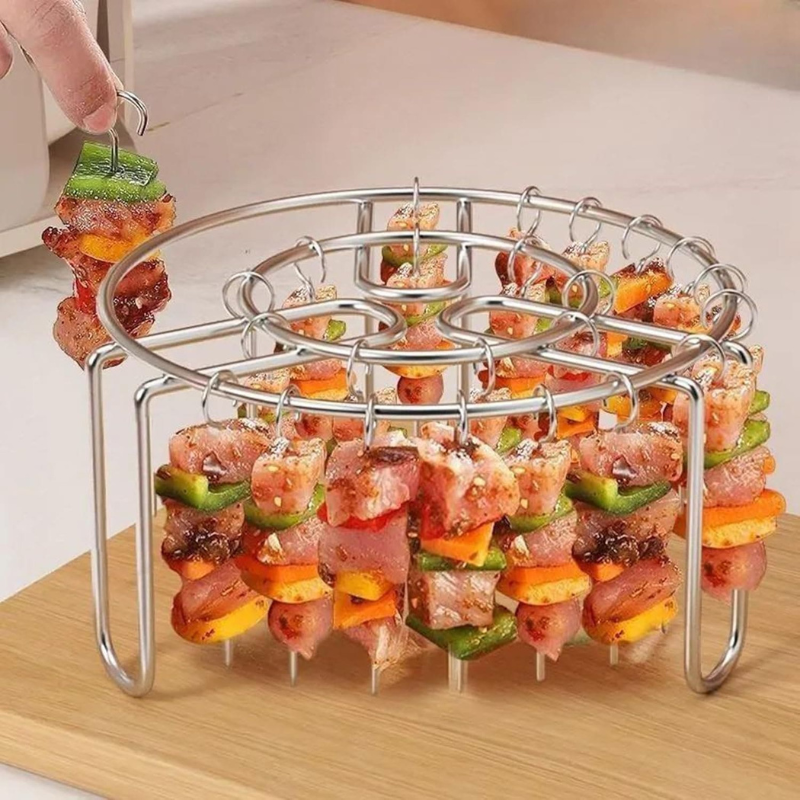 SpydKlar™ – Perfekte grillspyd i airfryeren.