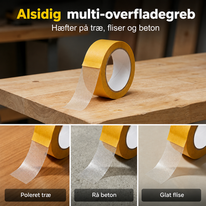 GripTape™ – Fastgør løse tæpper uden lim eller søm