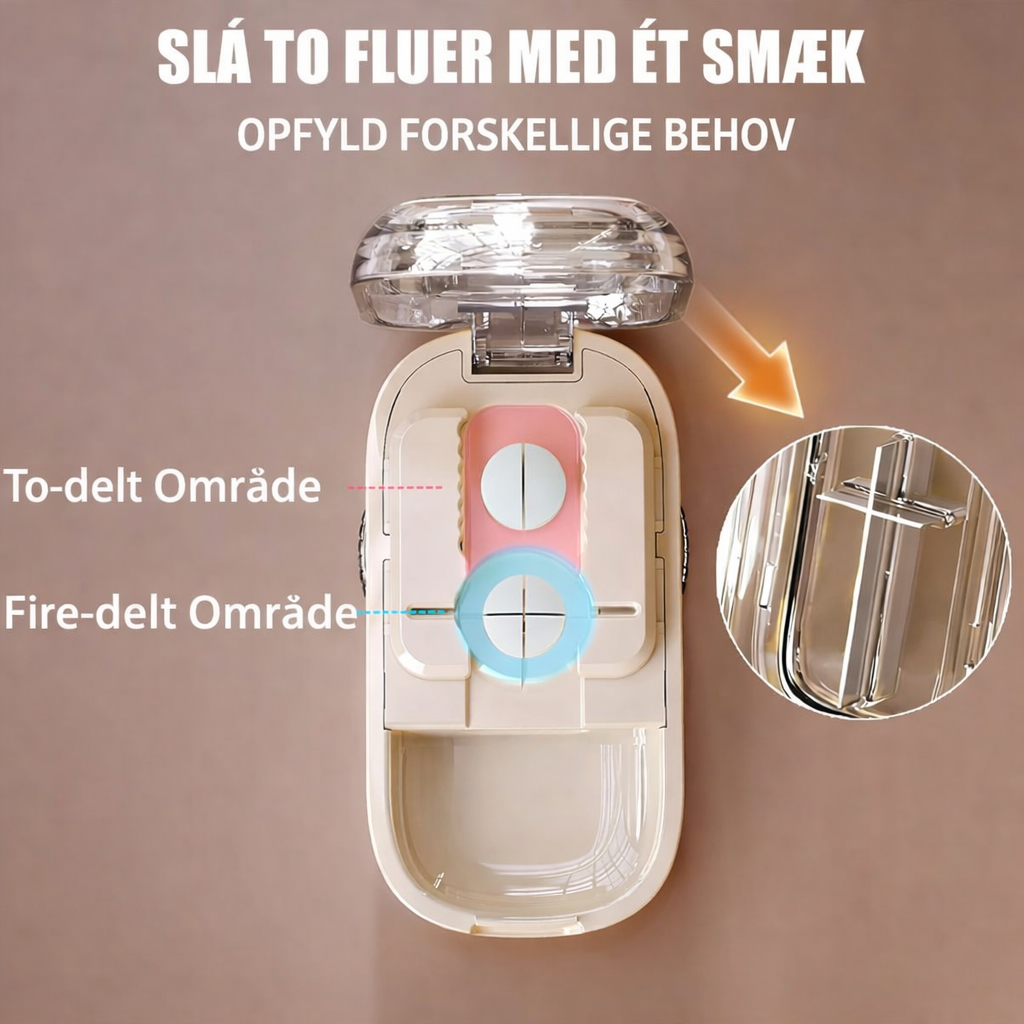 PilleDel™ – Præcis Deling på Sekunder