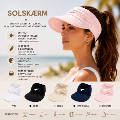 SolSkærm™ – Elegant solbeskyttelse til varme sommerdage