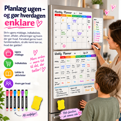 FamiliePlan™ | Få styr på hele familiens hverdag