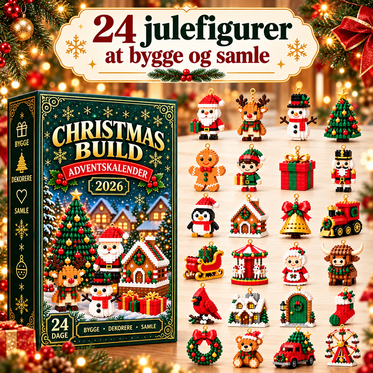 BygJul™ – Byg en ny julefigur hver dag frem mod jul