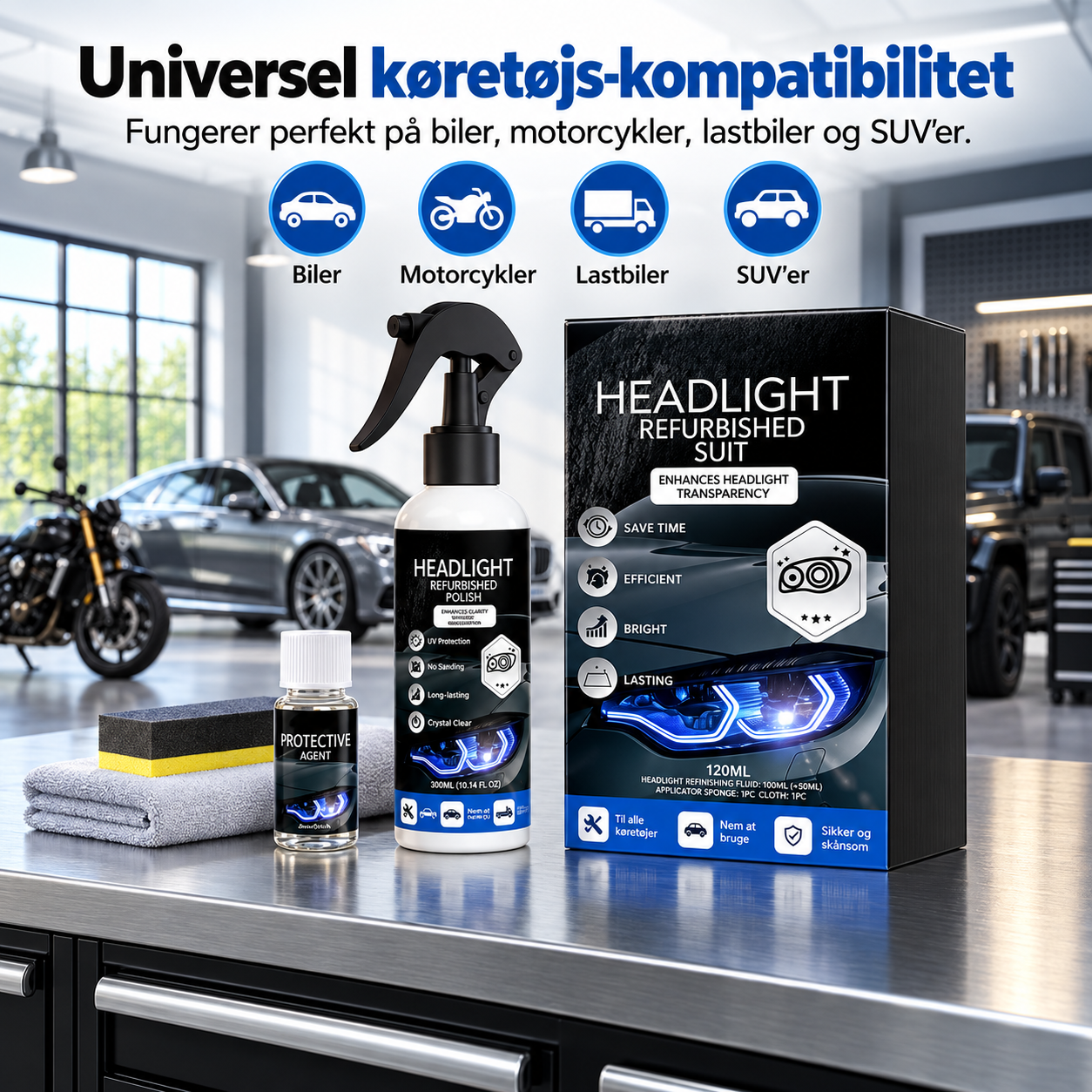 LygteKlar™ | Giv matte forlygter nyt liv
