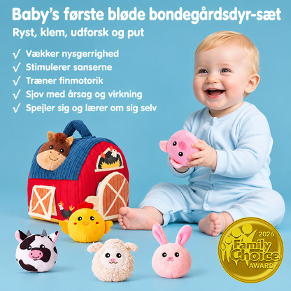 BondeVenner™ – En blød bondegård fyldt med søde plysdyr