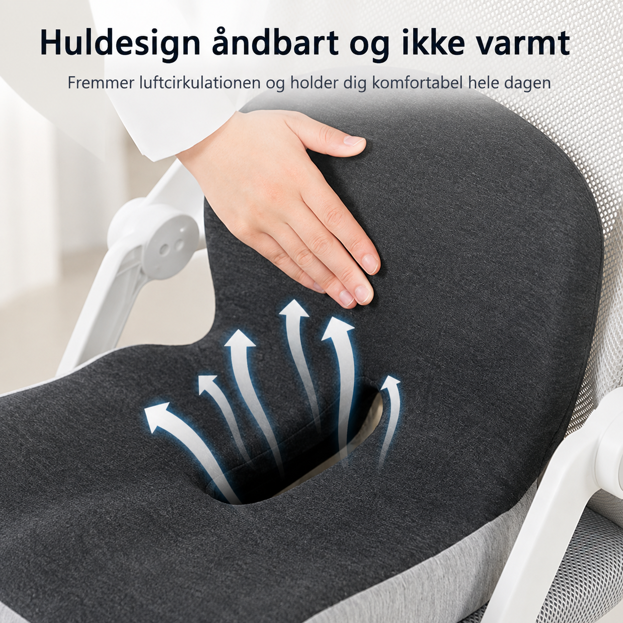 RygStøtte™ – Støtte præcis dér, hvor din krop har brug for det.