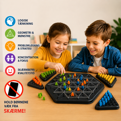 TrekantJagt™ - Det sjove strategispil for hele familien