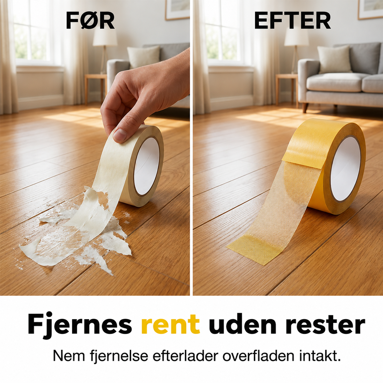 GripTape™ – Fastgør løse tæpper uden lim eller søm