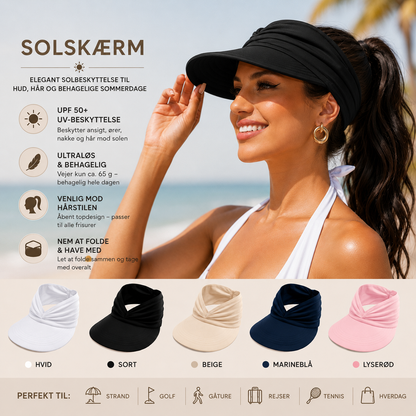 SolSkærm™ – Elegant solbeskyttelse til varme sommerdage
