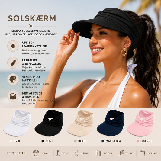 SolSkærm™ – Elegant solbeskyttelse til varme sommerdage