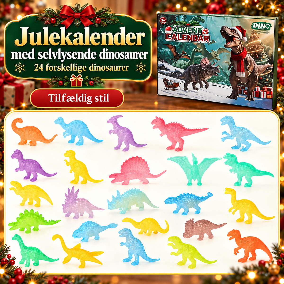 DinoJul™ – 24 dinosaur-overraskelser frem mod jul
