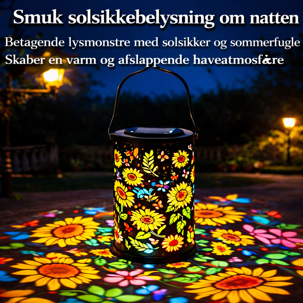 SolBlomst™ Solarlygte – Skab magisk stemning i din have – helt uden strøm