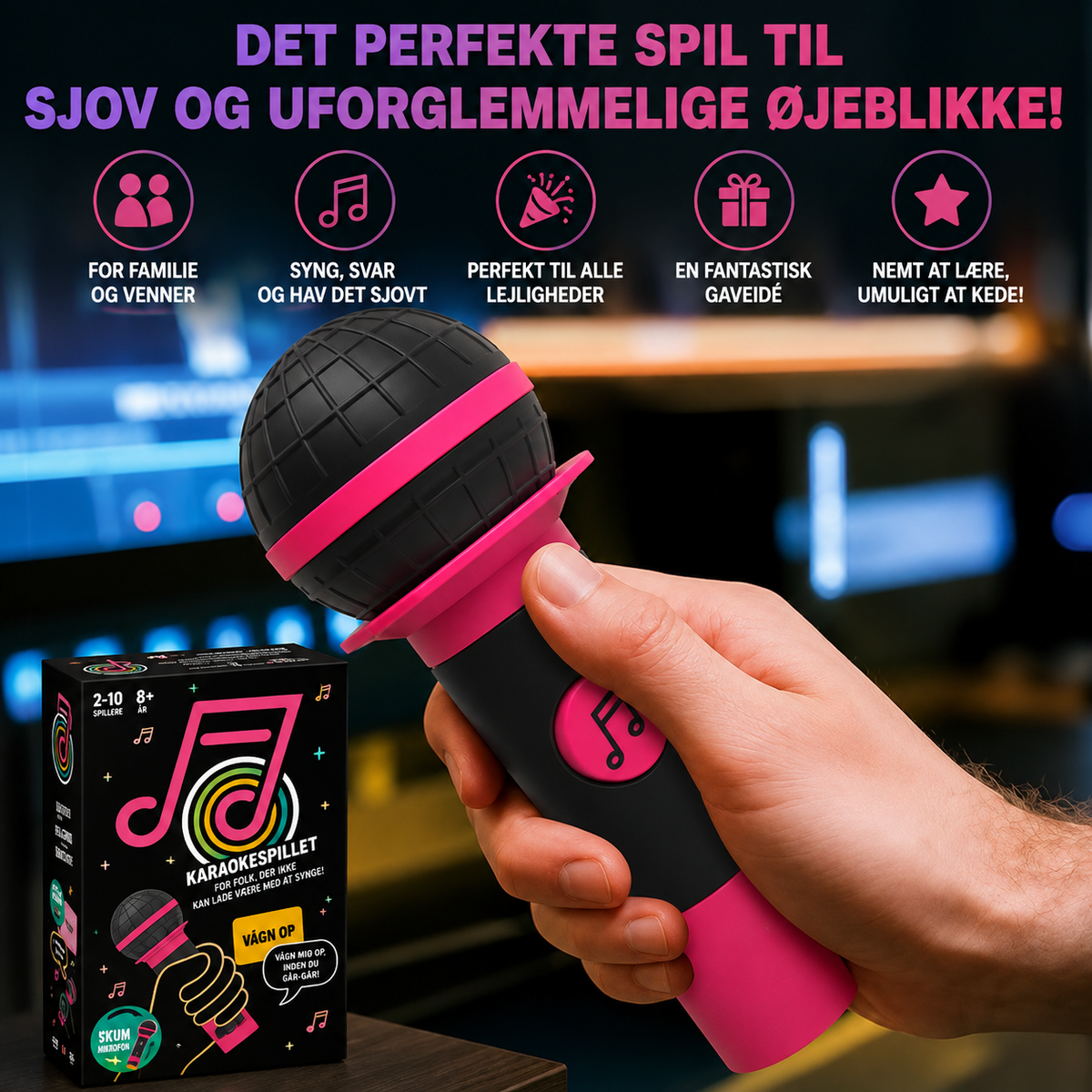 MikroFest™ | Spillet der får alle til at synge med
